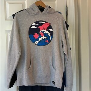 Extremely rare original Pink Dolphin Grey Hoodie
